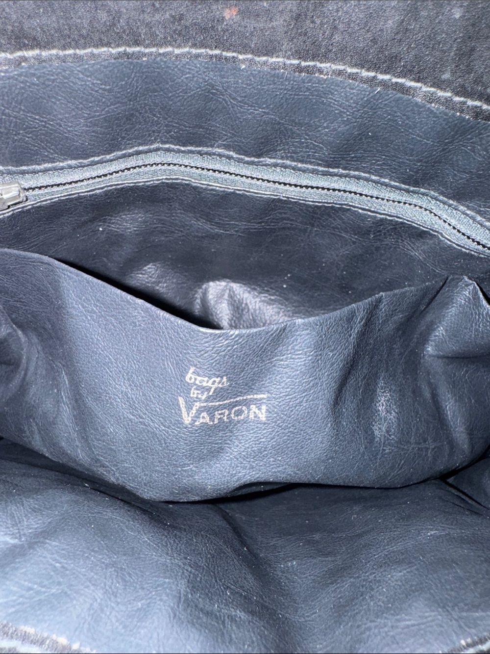 Vintage Bags By Varon Patchwork Exotic Leather Snakeskin Tote Shoulder Bag - Picture 11 of 12
